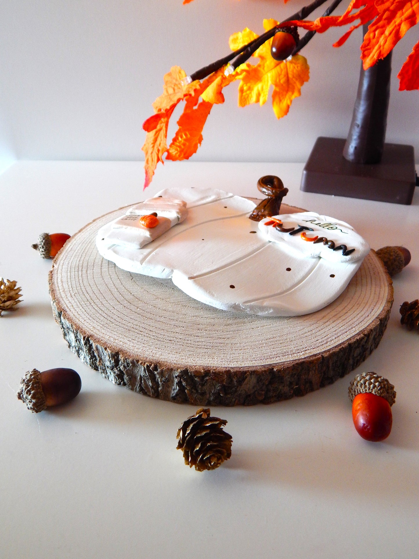 Plateau décoratif - Pumpkin Spice Latte