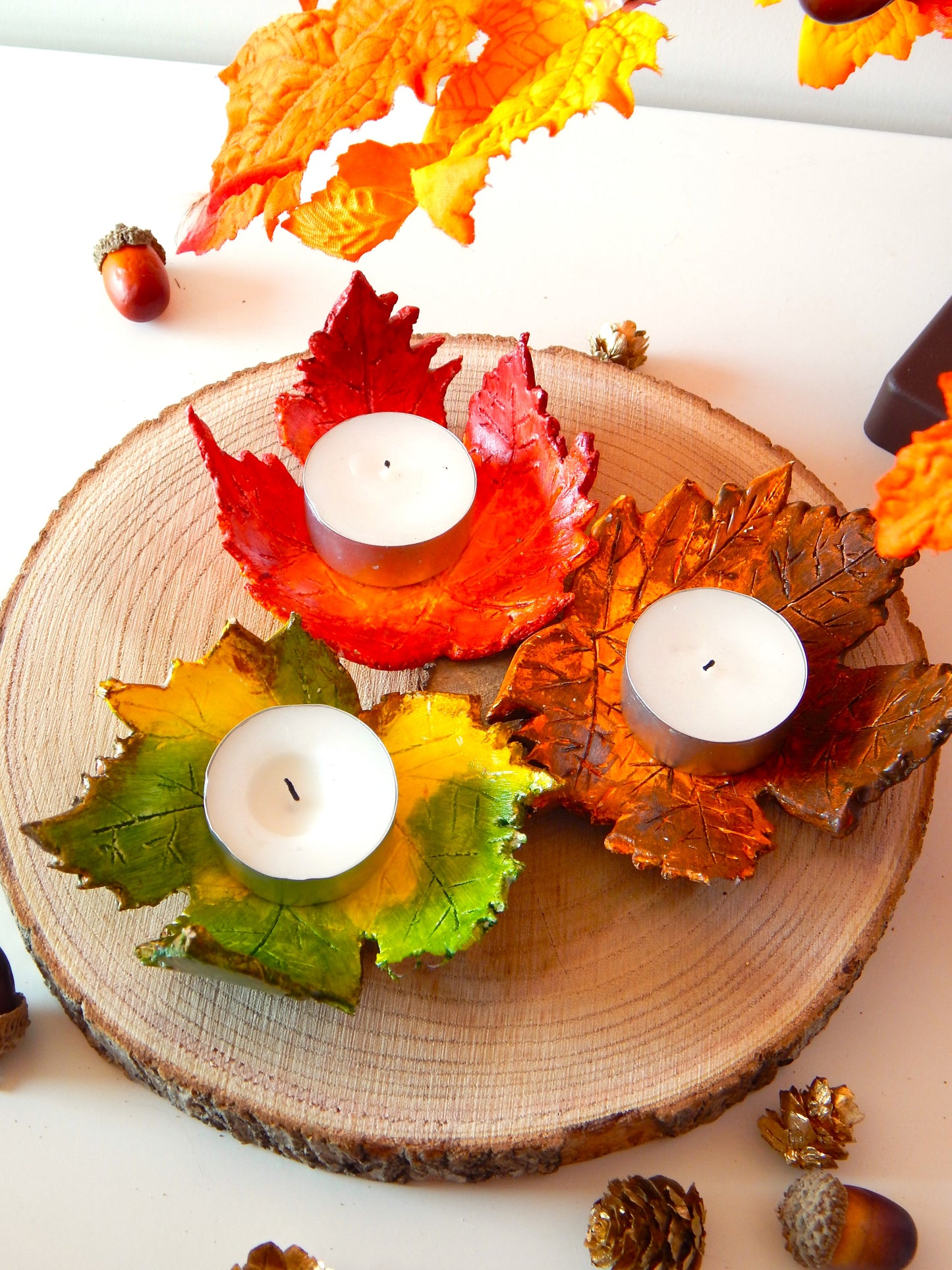 Plat - Feuilles d'automne