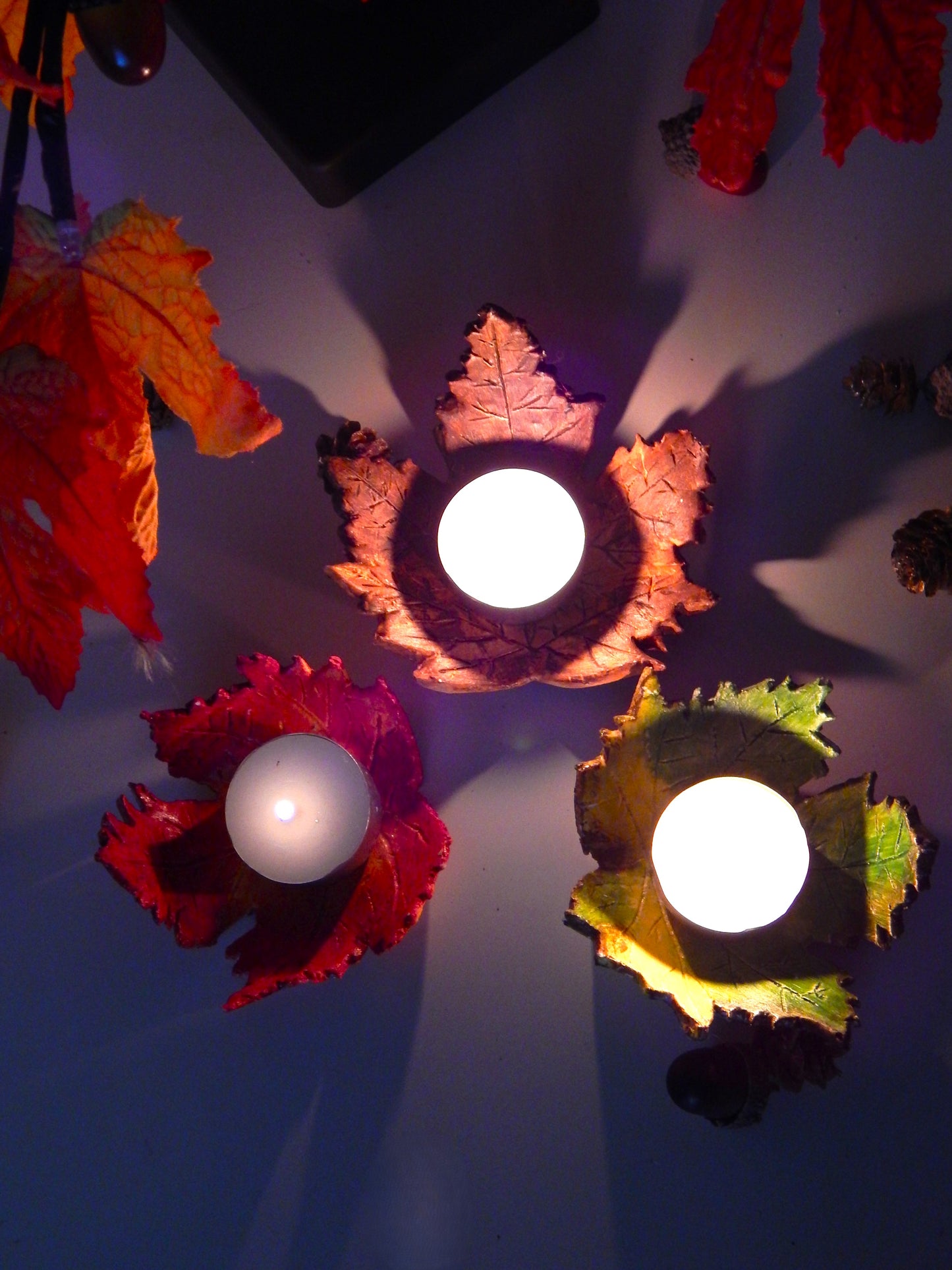 Plat - Feuilles d'automne