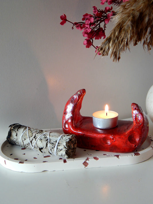 Demi-lune - Rouge