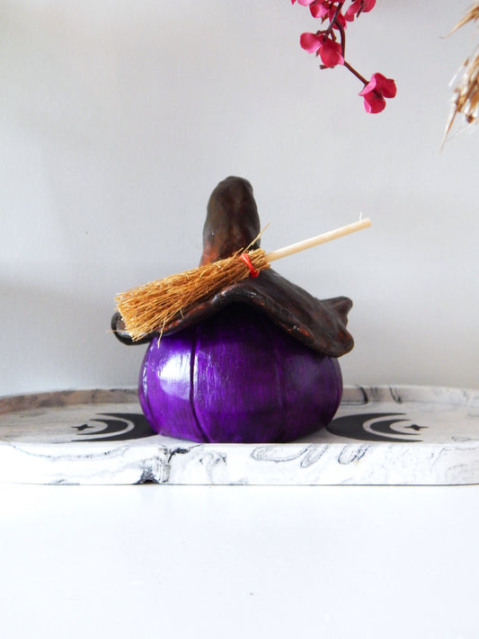 Citrouille - Pumpkin Witch Mauve