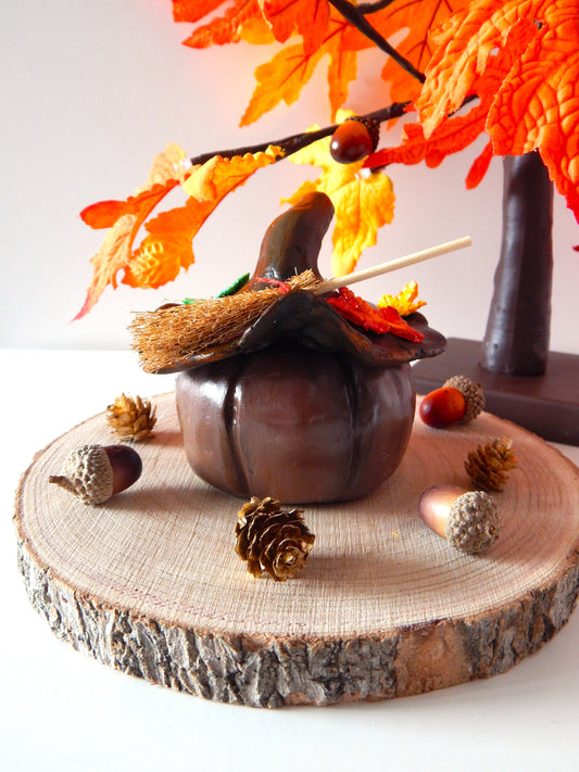 Citrouille - Pumpkin Witch Marron Glacé