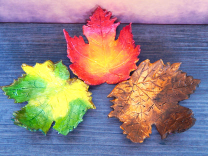 Plat - Feuilles d'automne