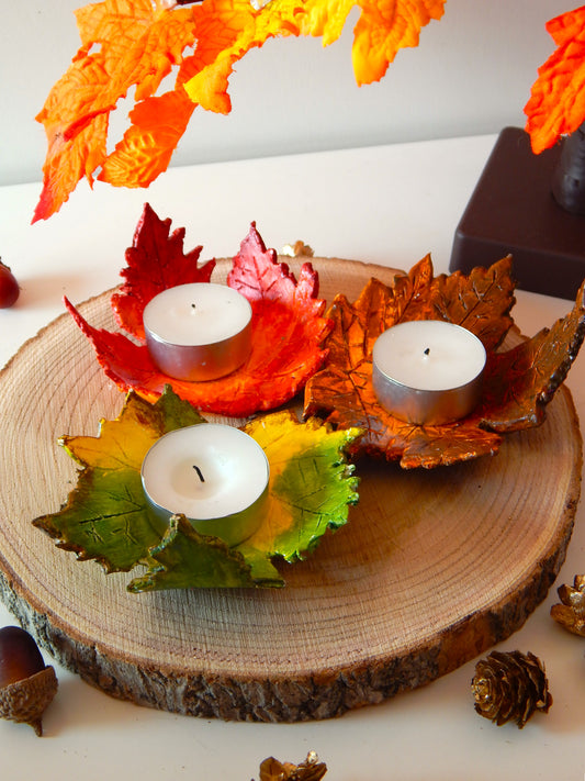 Plat - Feuilles d'automne