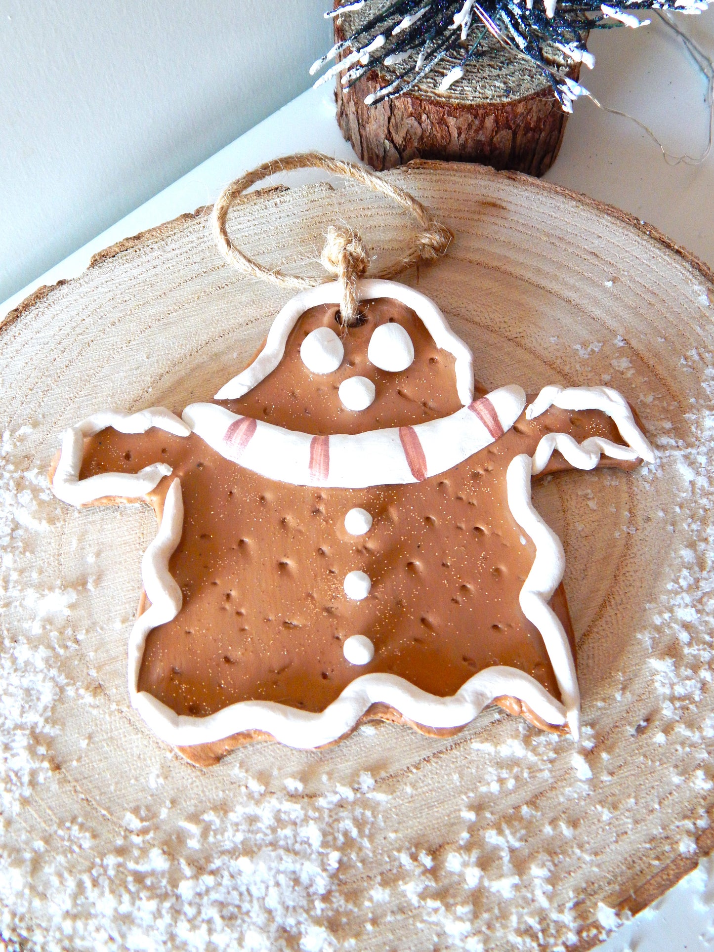 Ornement - Fantôme en pain d'épices (Edition limitée)