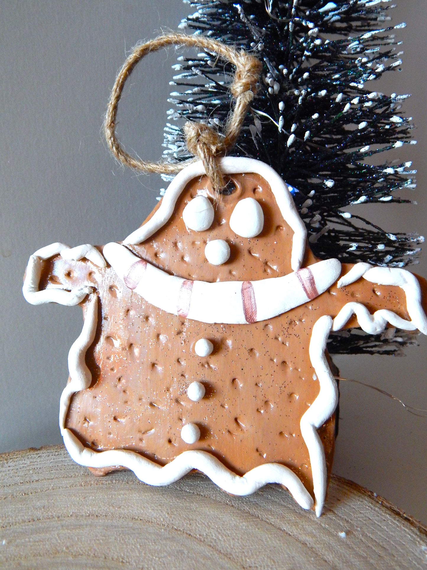 Ornement - Fantôme en pain d'épices (Edition limitée)